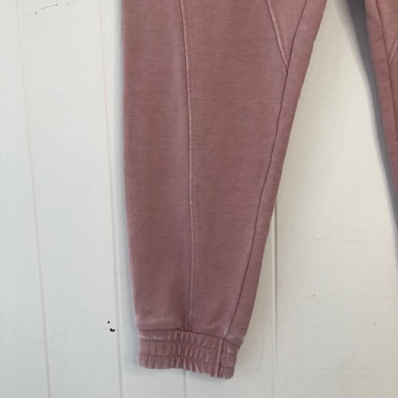 7 for All Mankind Womens French Terry Seamed Joggers Medium - Picture 7 of 11